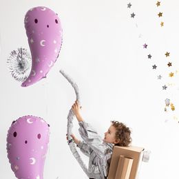 Bildspel - Folieballong Spöke Trick or Treat