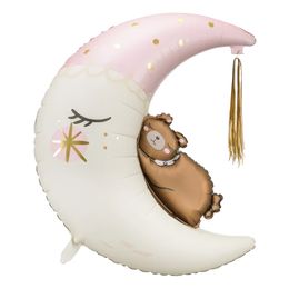 Diaesitys - Folioilmapallo Nallekarhu Kuussa