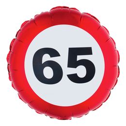 Folieballong Trafikskylt 65