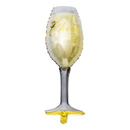 Folieballong Vinglas Cheers
