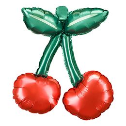 Folieballonger Körsbär till Girlang