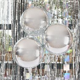 Lysbildefremvisning - Folieballoner Orbz Sølv