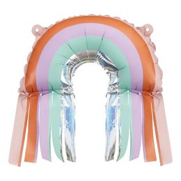 Lysbildefremvisning - Folieballoner Regnbuer til Ballonbuer