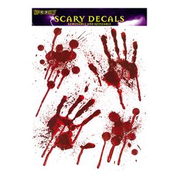 Ikkunatarrat Halloween Kädet