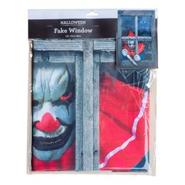 Vindusdekorasjon Skummel Klovn