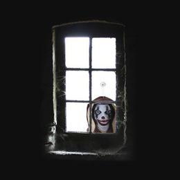 Lysbildefremvisning - Vindustitter Skummel Klovn