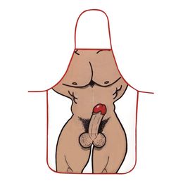 Förkläde Naken Kille