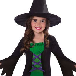 Bildspel - Förtrollad Häxa Barn Maskeraddräkt