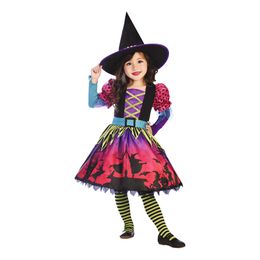 Lumoava Noita Lasten Naamiaisasu