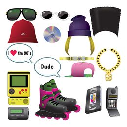 Valokuvausrekvisiitta 90-luku