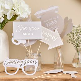 Bildspel - Fotoprops Baby Shower Hello Little One