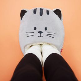 Diaesitys - Jalkojenlämmitin Kissa Harmaa