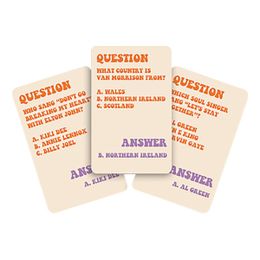 Bildspel - Frågespel Groovy 70s