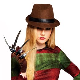 Lysbildefremvisning - Freddy Krueger Damekostume