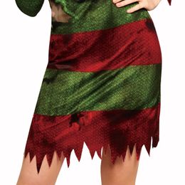 Lysbildefremvisning - Freddy Krueger Damekostume