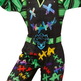 Bildspel - Galen Joker Clown Barn Maskeraddräkt