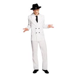Gangster Vit Maskeraddräkt