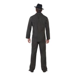 Lysbildefremvisning - Gangsterkostume Guldstribet Kostume