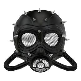 Gasmask med nitter