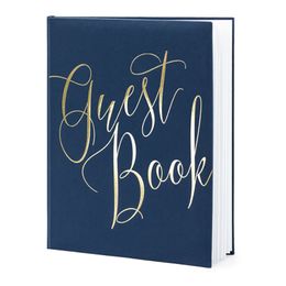 Gästbok Blå