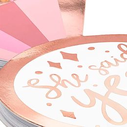 Bildspel - Gästbok She Said Yes Diamantring