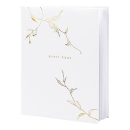 Vieraskirja Valkoinen/Kulta