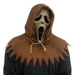Ghost Face Scarecrow Mask