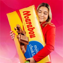 Lysbildefremvisning - Gigantisk Chokolade Marabou