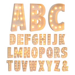 Kæmpebogstaver med LED-Lys