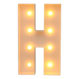 Lysbildefremvisning - Kæmpebogstaver med LED-Lys