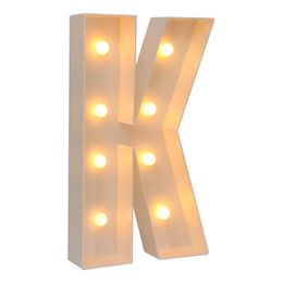 Lysbildefremvisning - Kæmpebogstaver med LED-Lys