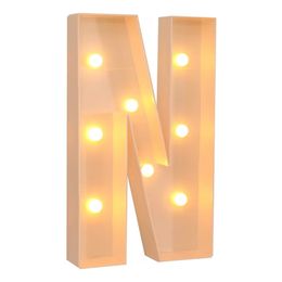 Lysbildefremvisning - Kæmpebogstaver med LED-Lys