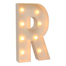 Lysbildefremvisning - Kæmpebogstaver med LED-Lys