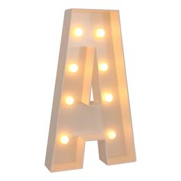 Lysbildefremvisning - Kæmpebogstaver med LED-Lys