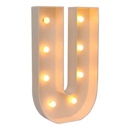 Lysbildefremvisning - Kæmpebogstaver med LED-Lys