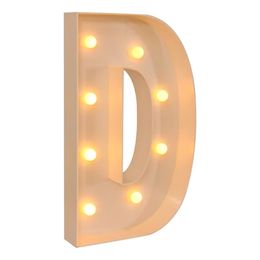 Lysbildefremvisning - Kæmpebogstaver med LED-Lys