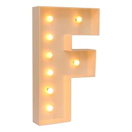 Lysbildefremvisning - Kæmpebogstaver med LED-Lys