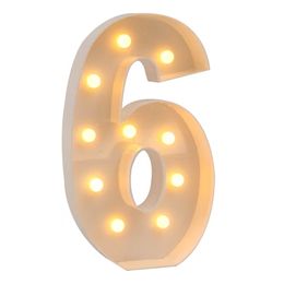 Lysbildefremvisning - Gigantiske Tal med LED-Lys