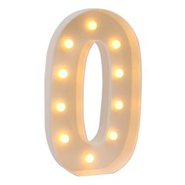 Lysbildefremvisning - Gigantiske Tal med LED-Lys