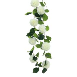 Bildspel - Girlang Dahlia Vit