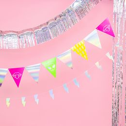 Bildspel - Girlang Electric Holo Skimrande