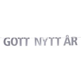 Girlang Gott Nytt År Silver