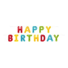 Guirlande Happy Birthday Ballon