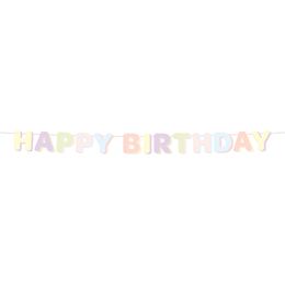 Girlang Happy Birthday Dreamy Pastel