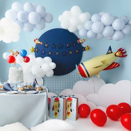 Bildspel - Girlang Happy Birthday Flygplan