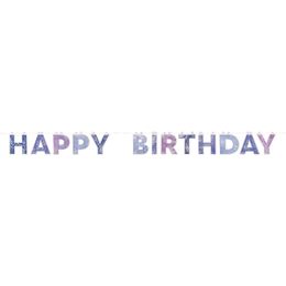 Girlang Happy Birthday Galaxy Lila