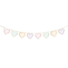 Girlang Hjärtan Watercolor