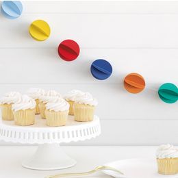 Lysbildefremvisning - Girlander Honeycombs Flerfarget