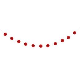 Lysbildefremvisning - Guirlande Honeycombs Rød