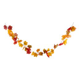 Lysbildefremvisning - Guirlande Efterårsblade